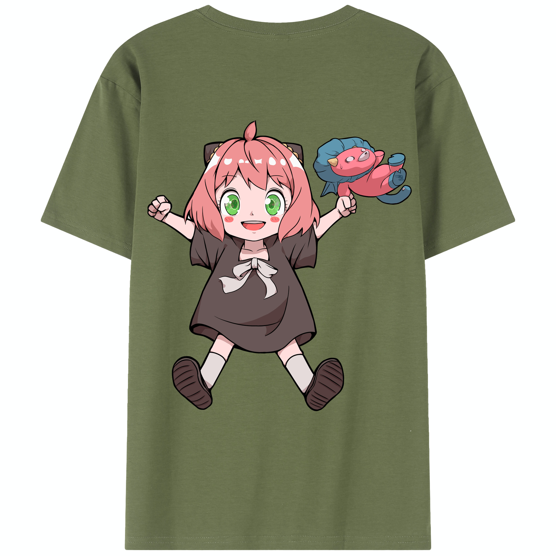 （画像用） SPY×FAMILY间谍家家酒 綿100％半袖Tシャツ（背面プリント）